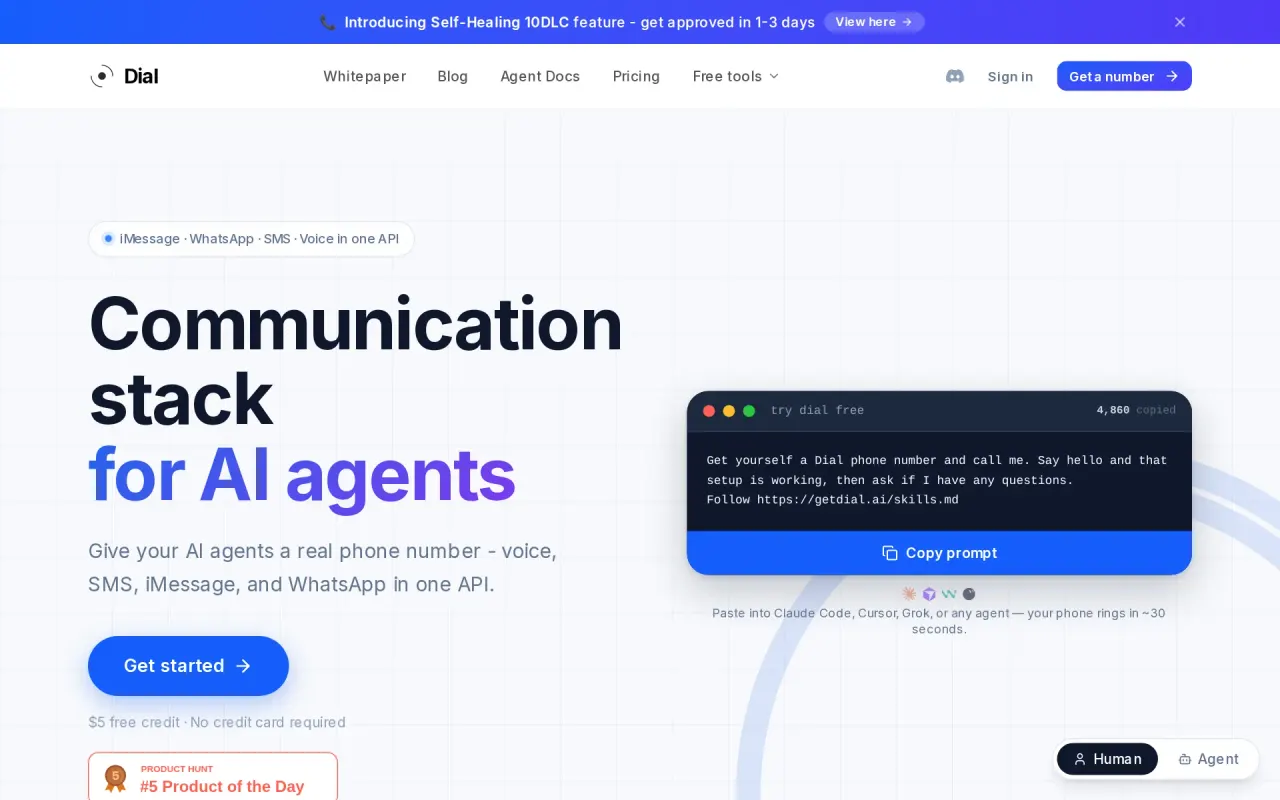 Screenshot of Dial