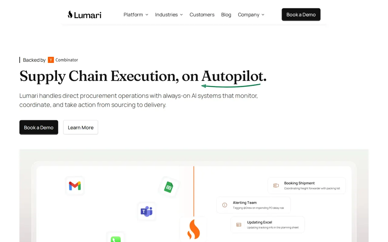 Screenshot of Lumari