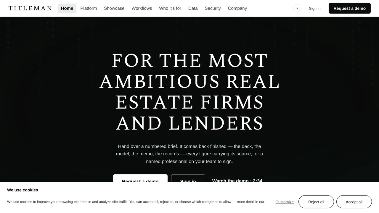 Screenshot of Titleman