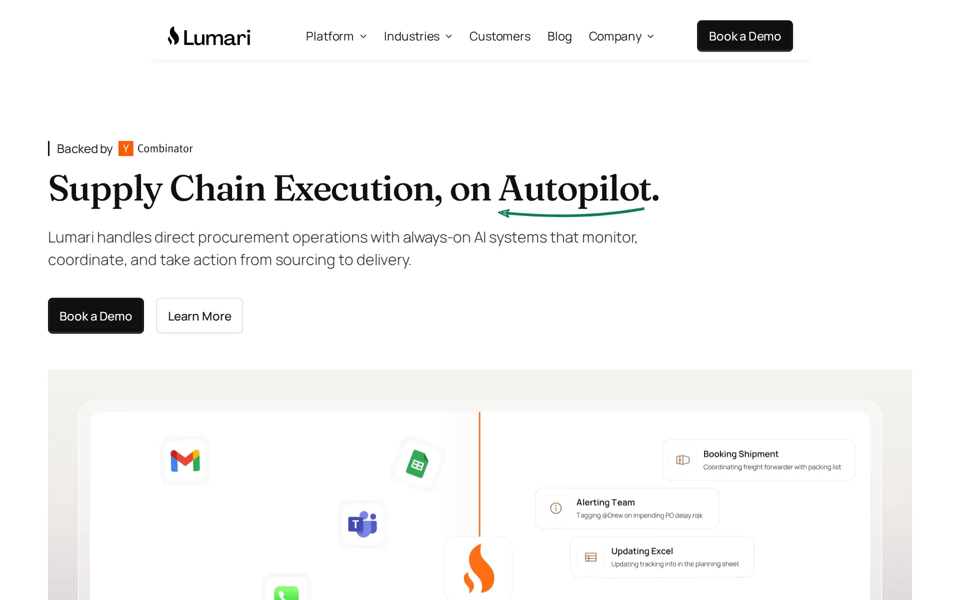 Screenshot of Lumari
