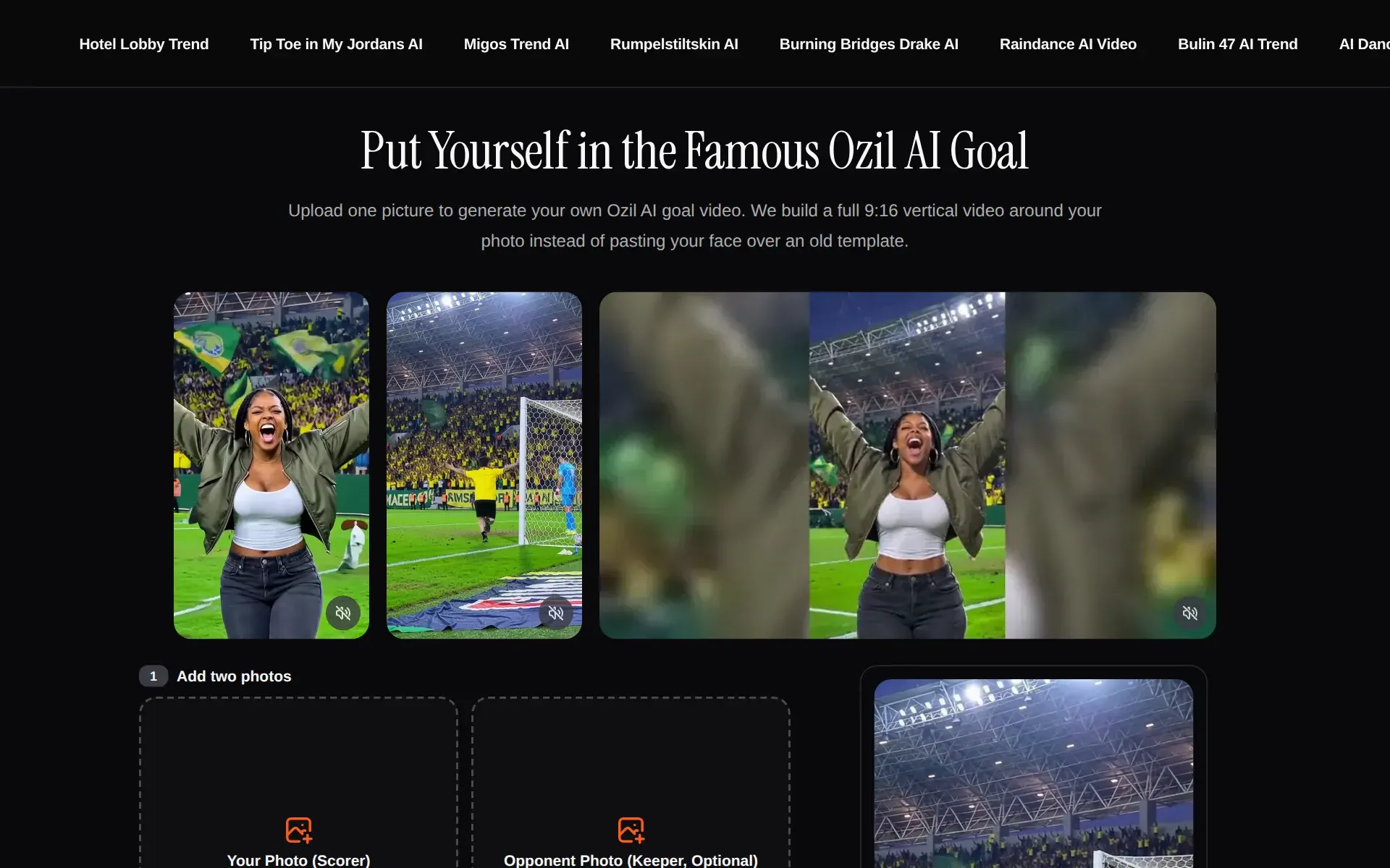 Screenshot of OzilGoal