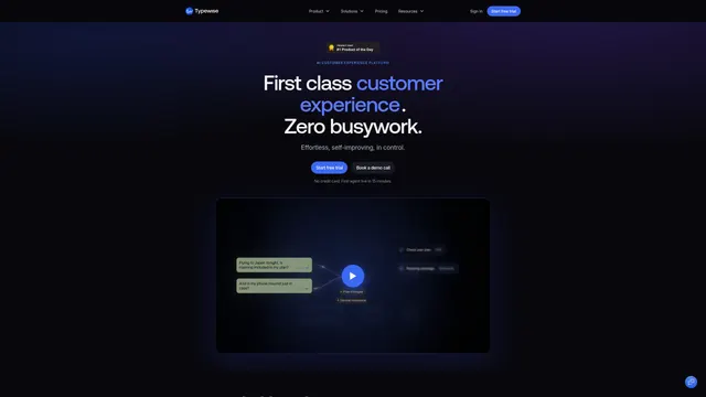Screenshot of Typewise